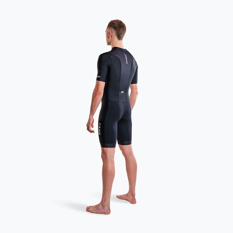 Body da triathlon da uomo ZONE3 Activate+ Trisuit black 6