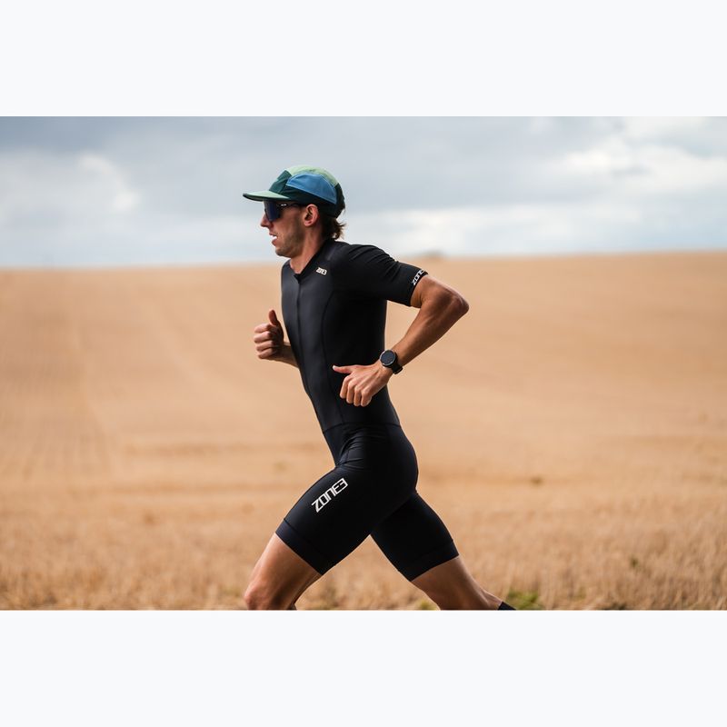 Body da triathlon da uomo ZONE3 Activate+ Trisuit black 13
