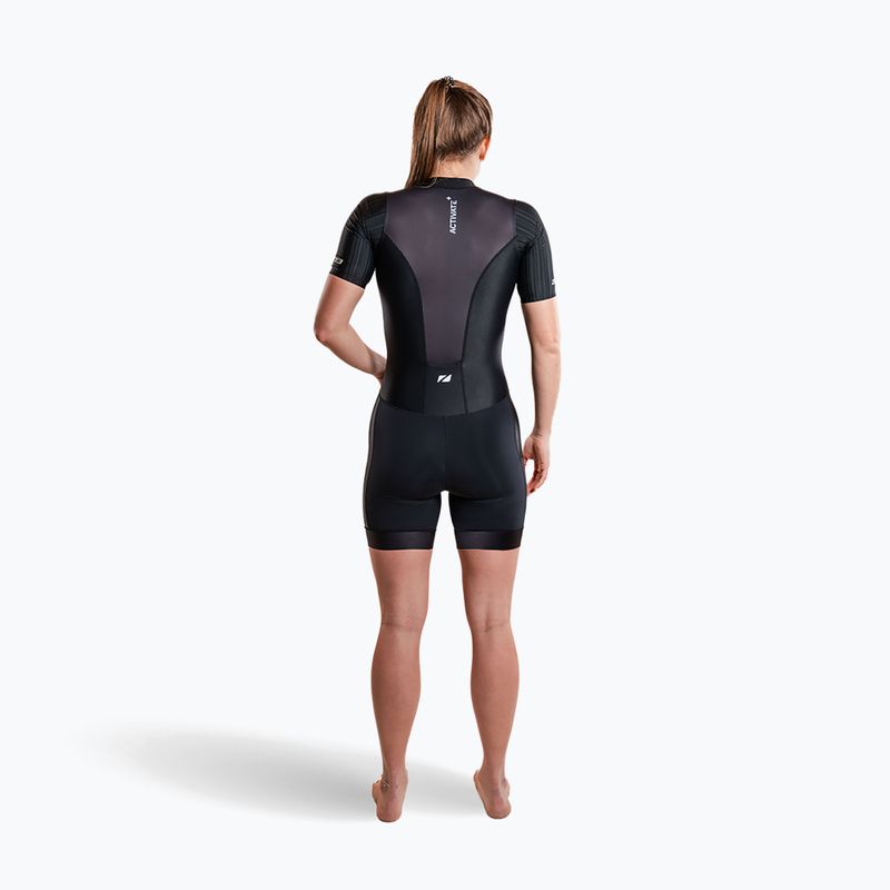 Body da triathlon da donna ZONE3 Activate+ Trisuit black 5