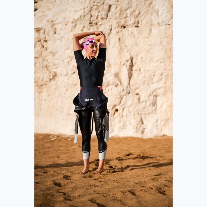 Body da triathlon da donna ZONE3 Activate+ Trisuit black 12