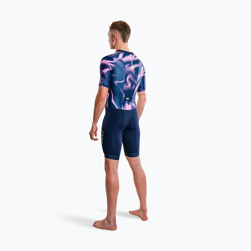 Body da triathlon da uomo ZONE3 Activate+ Trisuit print 5
