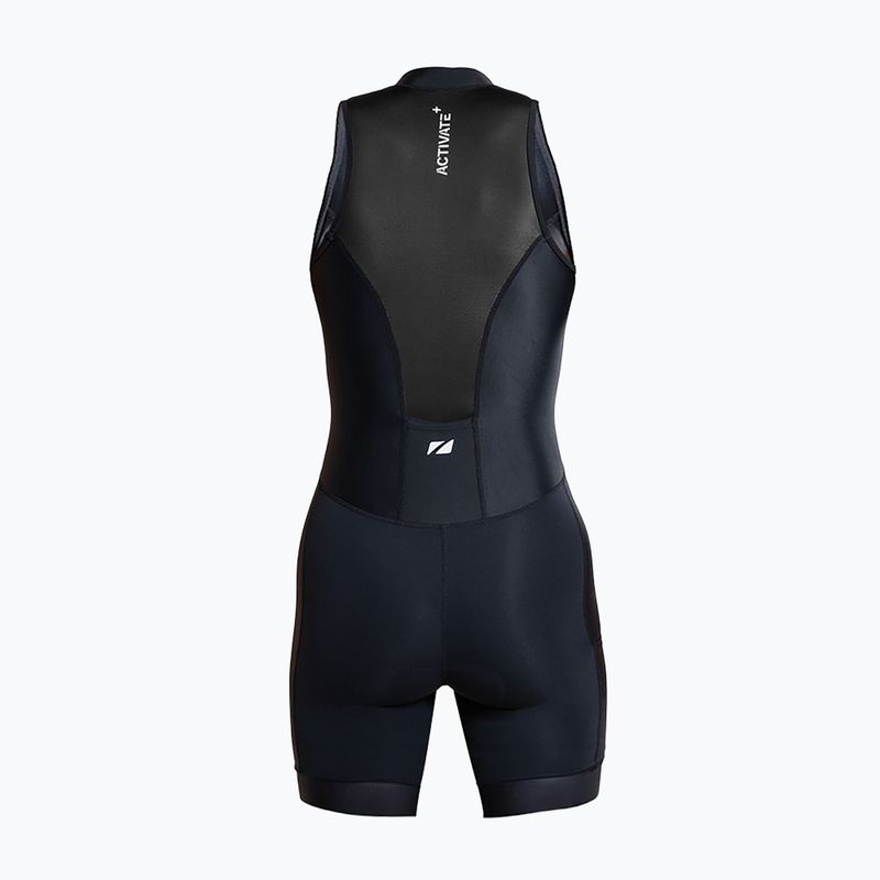 Muta da triathlon da donna ZONE3 Activate+ Sleeveless Trisuit black 2