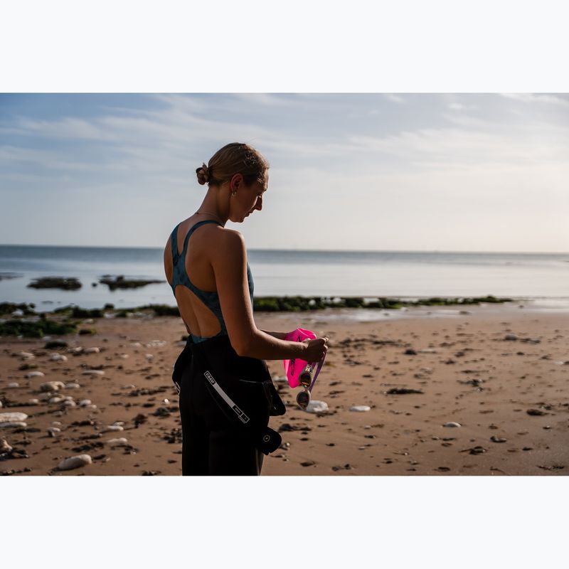 Costume da bagno intero da donna ZONE3 Classic teal tie-dye 11