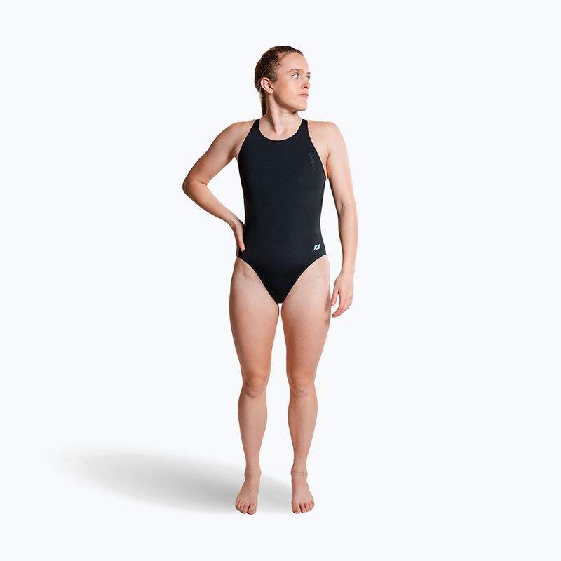 Costume da bagno intero da donna ZONE3 Classic black 4