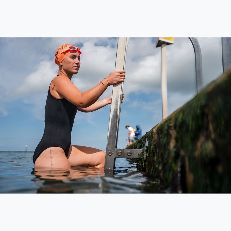 Costume da bagno intero da donna ZONE3 High Neck Costume black 9