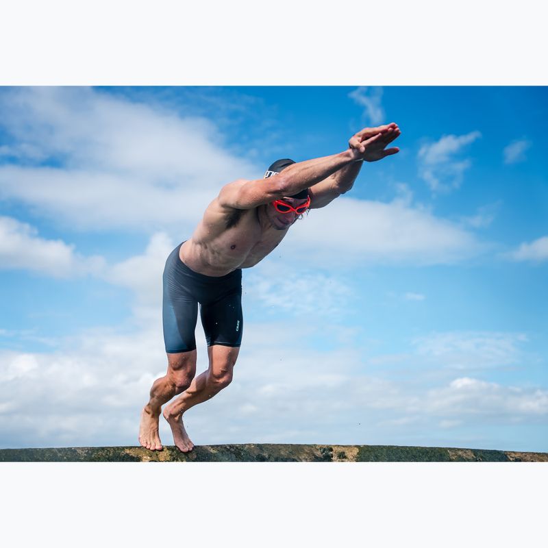 Jammer da nuoto da uomo ZONE3 Performance Speed teal tie dye 10