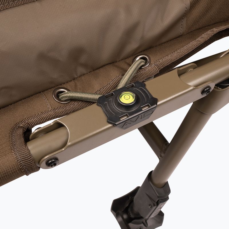 Avid Carp Benchmark Leveltech letto marrone 3