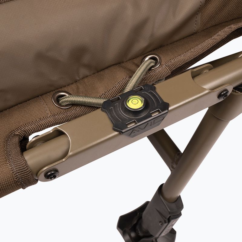 Avid Carp Benchmark Leveltech System X letto marrone 3