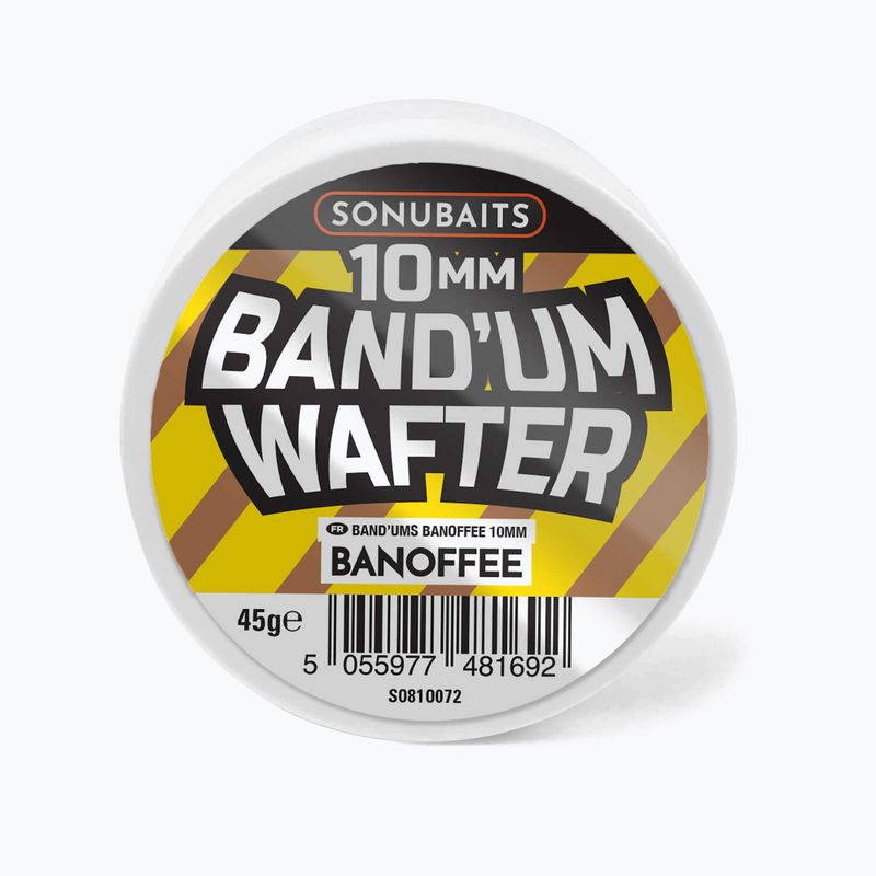 Sonubaits Band'um Wafters esca a gancio - Banoffee giallo/marrone
