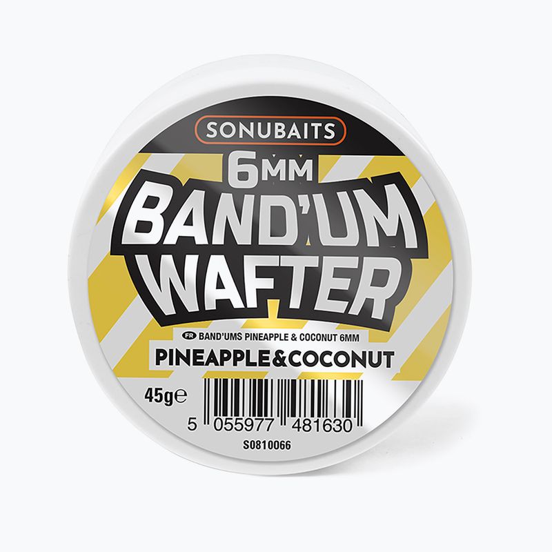Sonubaits Band'um Wafters - Ananas e noce di cocco giallo/bianco