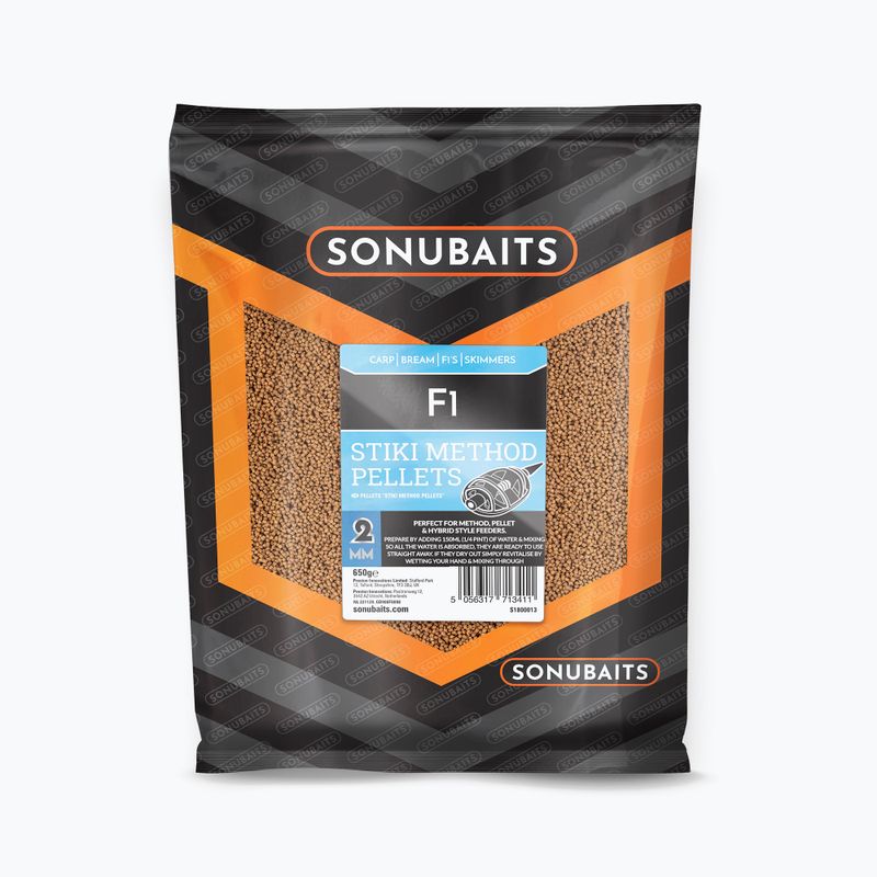 Sonubaits F1 Stiki Method Pellets marrone