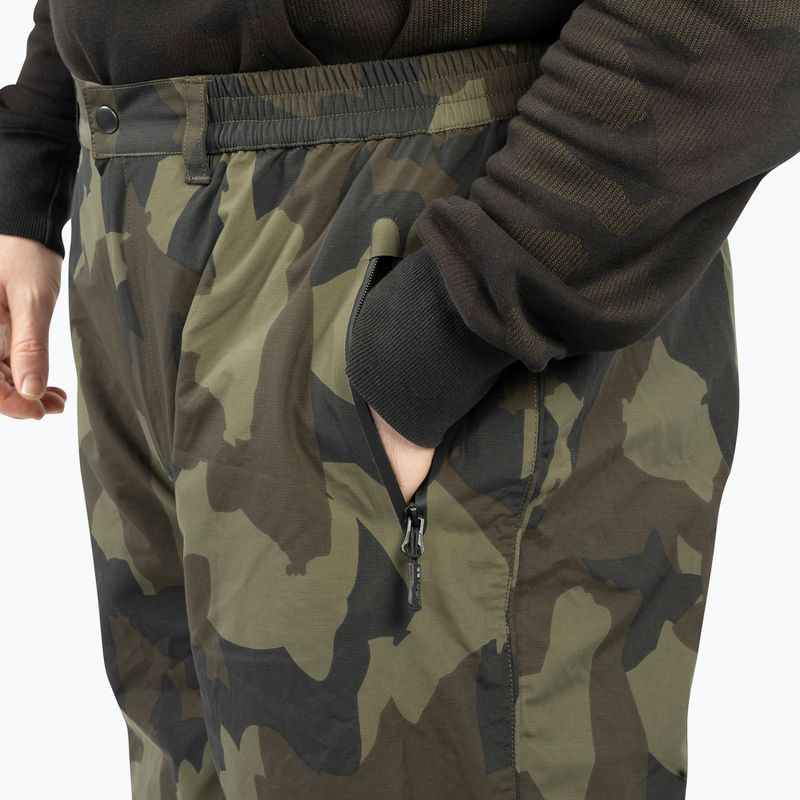 Pantaloni da pesca Avid Carp Ripstop Camo da uomo 4