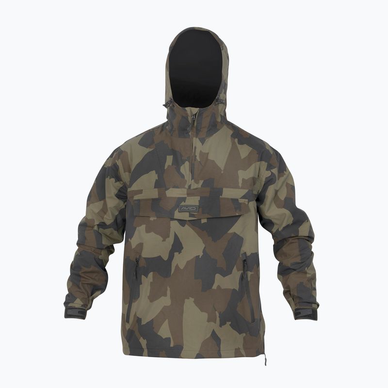 Giacca da pesca Avid Carp Ripstop Camo Pullover Camo da uomo