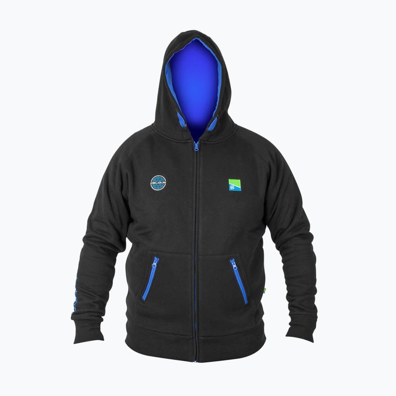 Preston Innovations Celcius Zip Felpa Hoodie nero / blu