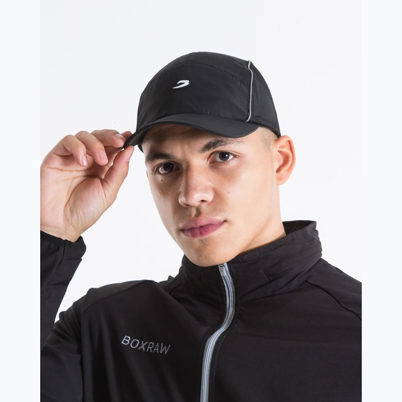 Cappellino con visiera Boxraw SMRT-TEC black 3