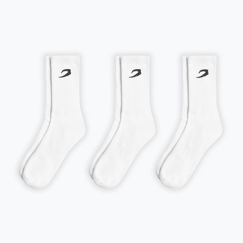 Calze da uomo Boxraw Crew 3 szt. White 5