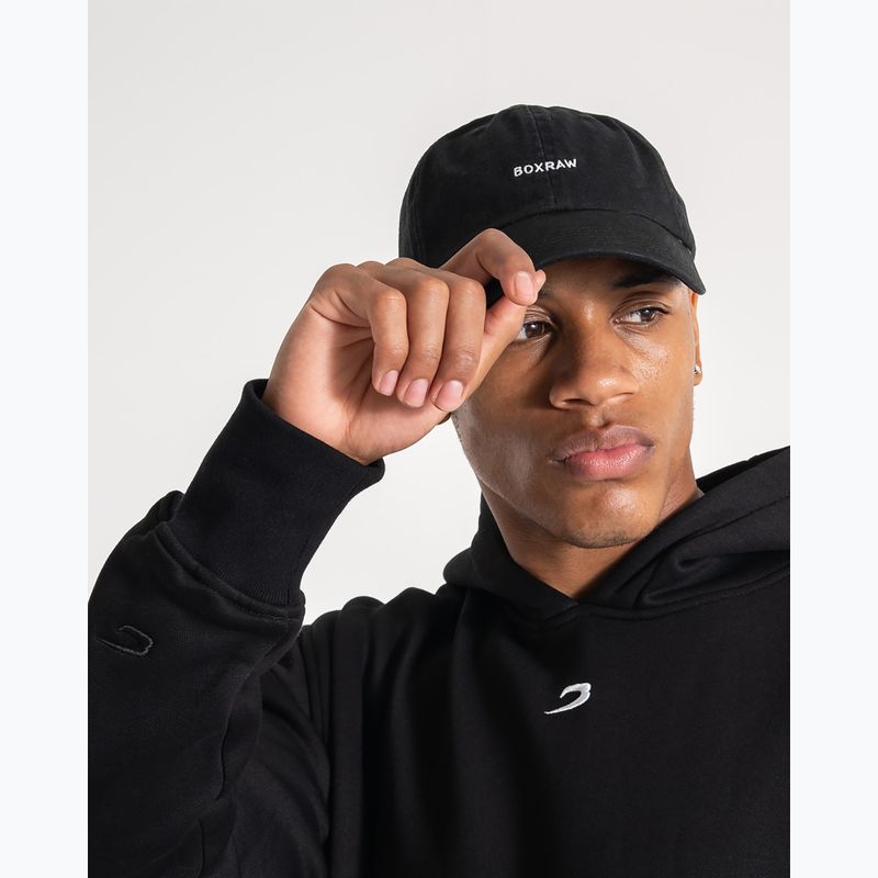 Cappellino con visiera Boxraw Dad black 4