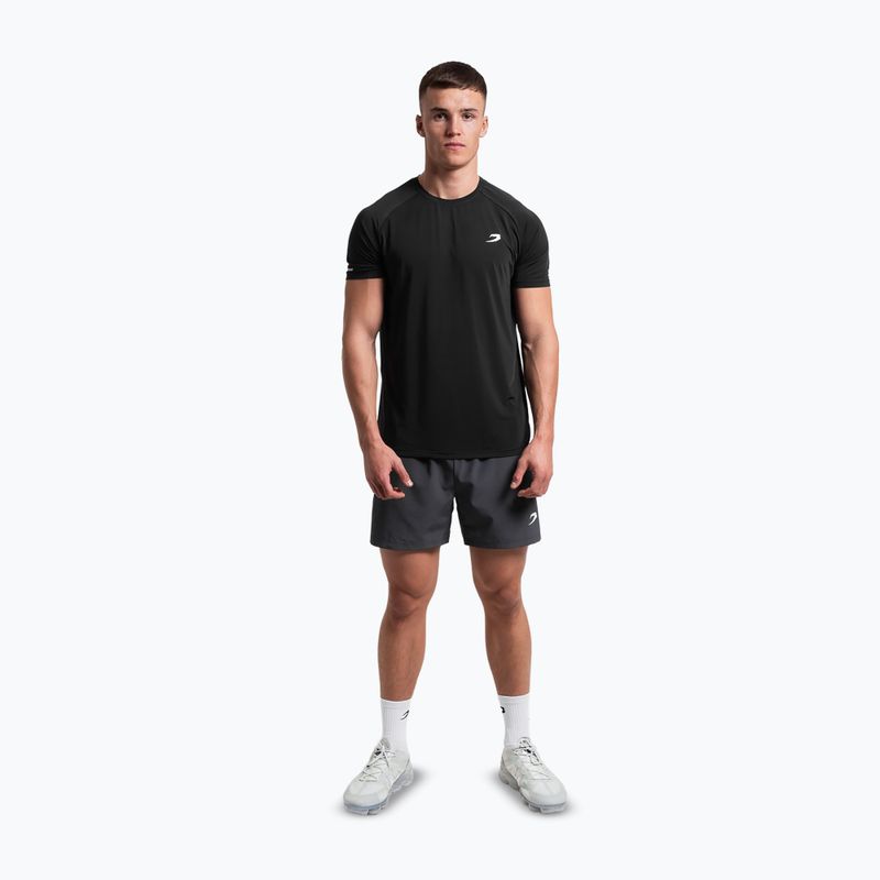 Pantaloncini da allenamento uomo Boxraw Valdes 7" charcoal 2