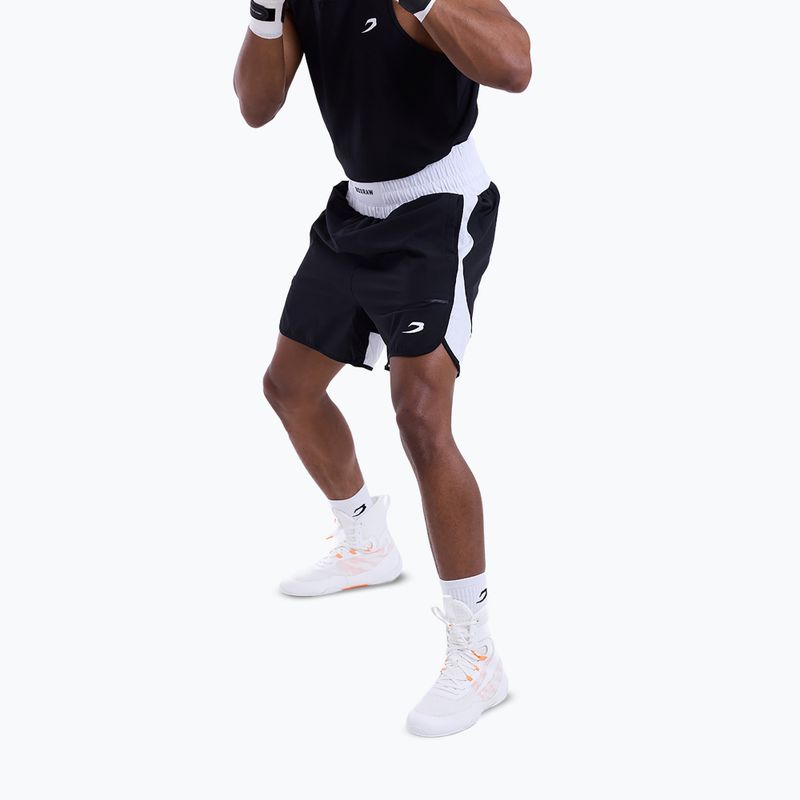 Pantaloncini da allenamento uomo Boxraw Stevenson V2 black/white 4