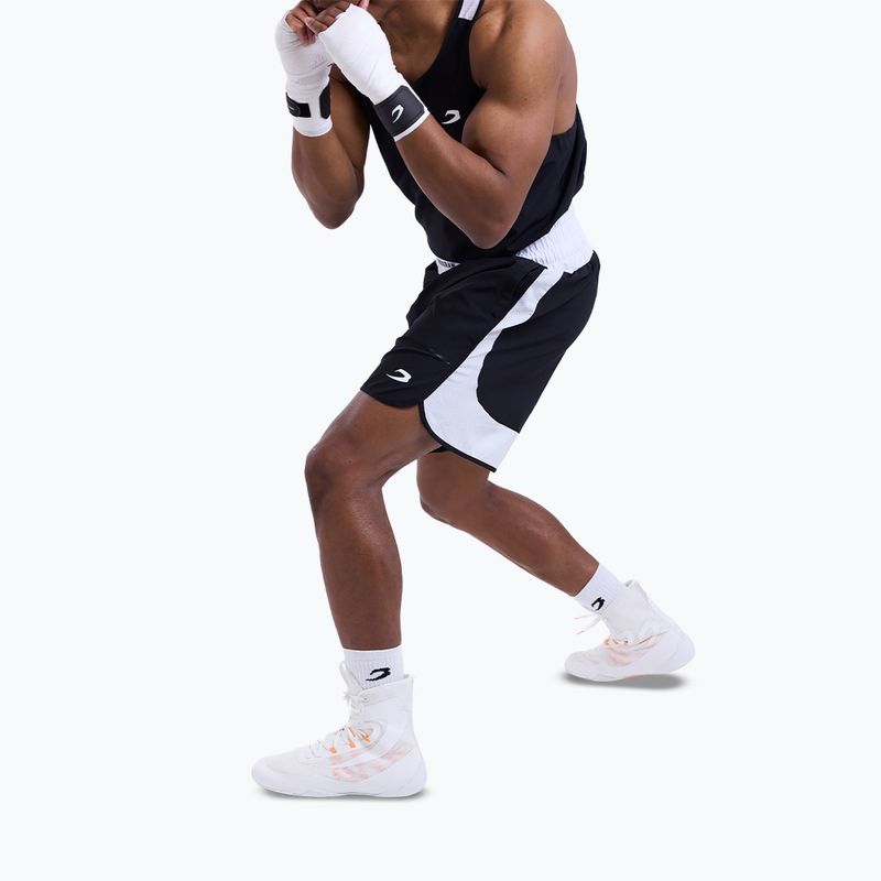 Pantaloncini da allenamento uomo Boxraw Stevenson V2 black/white 5