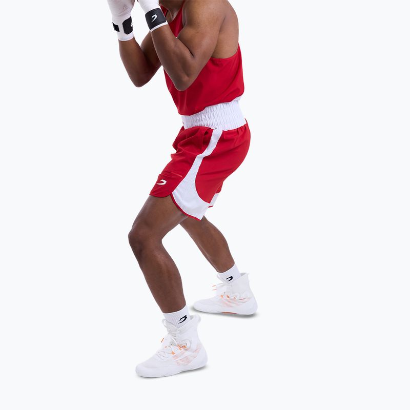 Pantaloncini da allenamento uomo Boxraw Stevenson V2 red/white 7