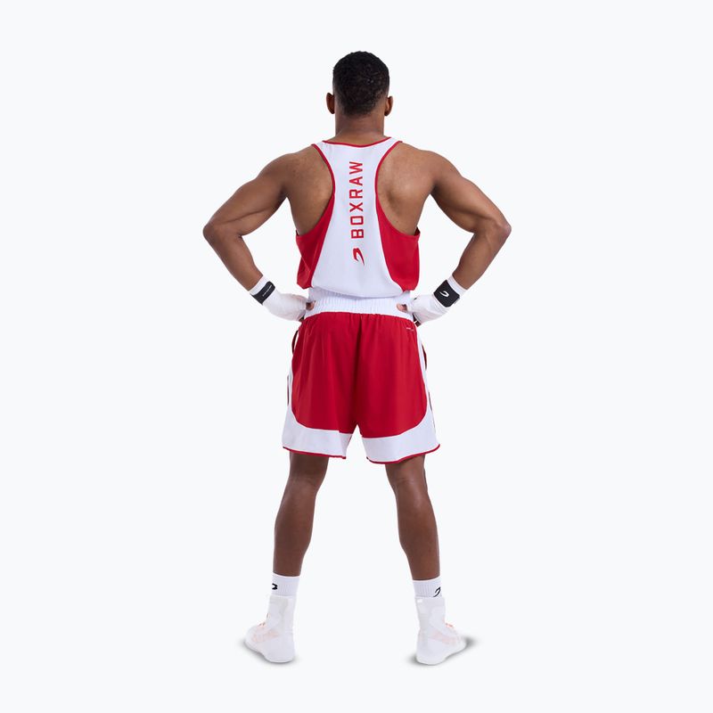 T-shirt da uomo Boxraw Stevenson V2 Tank red/white 3