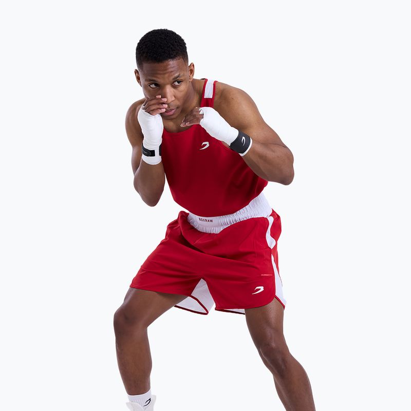 T-shirt da uomo Boxraw Stevenson V2 Tank red/white 5