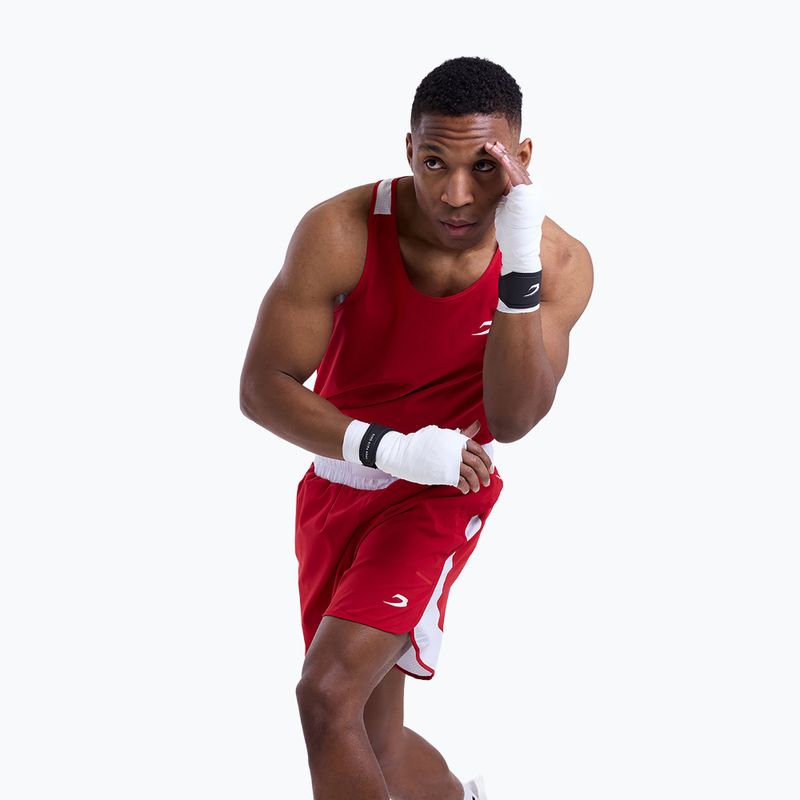 T-shirt da uomo Boxraw Stevenson V2 Tank red/white 6