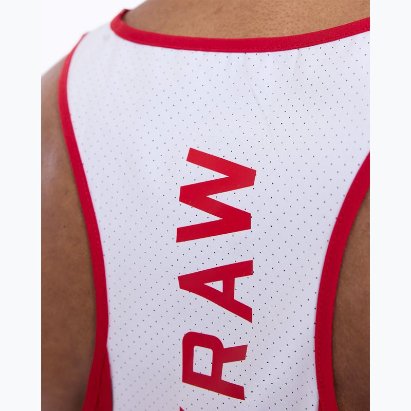 T-shirt da uomo Boxraw Stevenson V2 Tank red/white 10