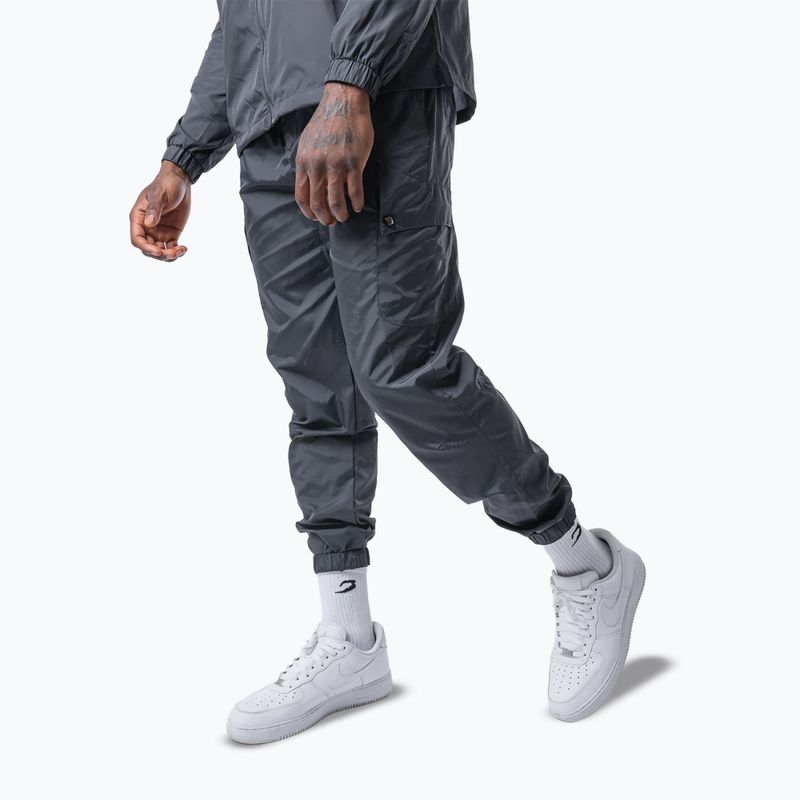 Pantaloni da uomo Boxraw Dundee Cargo charcoal 4