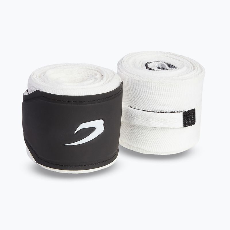 Bende da boxe Boxraw Hand Wraps white 2