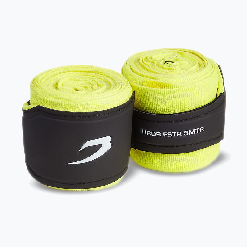 Bende da boxe BOXRAW Hand Wraps 450 cm yellow 2