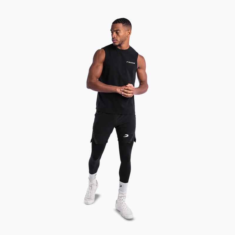 T-shirt da uomo BOXRAW We Don't Play Boxing Muscle Tank black 2