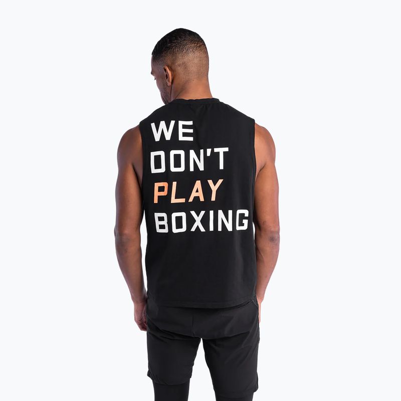 T-shirt da uomo BOXRAW We Don't Play Boxing Muscle Tank black 3