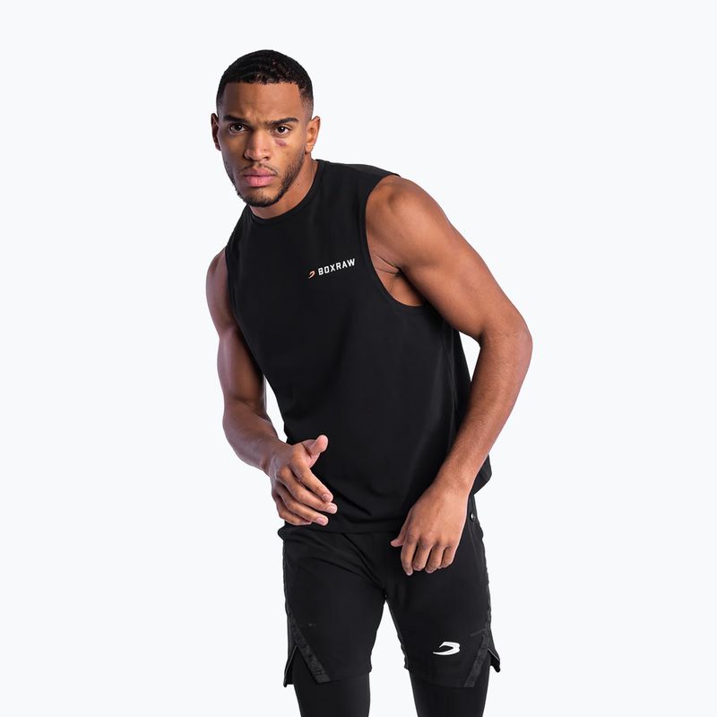 T-shirt da uomo BOXRAW We Don't Play Boxing Muscle Tank black 5