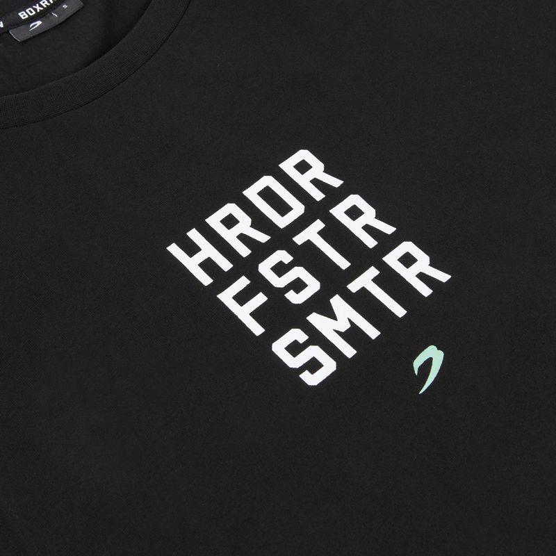 T-shirt da uomo Boxraw HRDR FSTR SMTR Muscle Tank Black 9