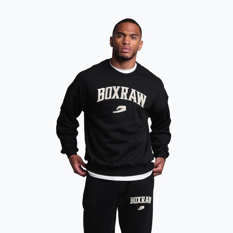 Felpa da uomo BOXRAW East Street Sweatshirt black 4
