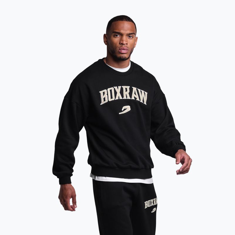 Felpa da uomo BOXRAW East Street Sweatshirt black 6
