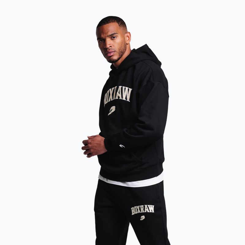 Felpa da uomo BOXRAW East Street Hoodie black 4