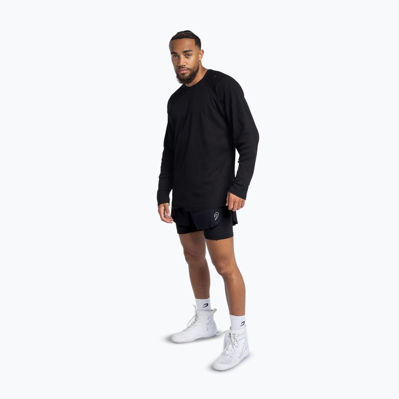 Pantaloncini da allenamento BOXRAW Tunero 2-in-1 black 2