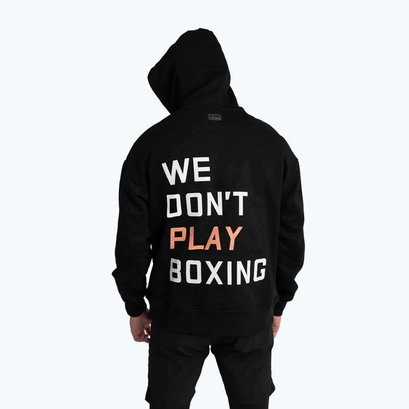 Felpa da uomo BOXRAW We Don't Play Boxing Oversized Hoodie 3