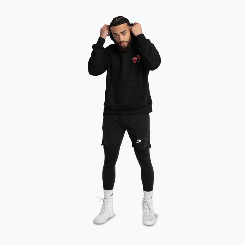 Felpa da uomo BOXRAW Death Before Dishonor Oversized Hoodie black 4