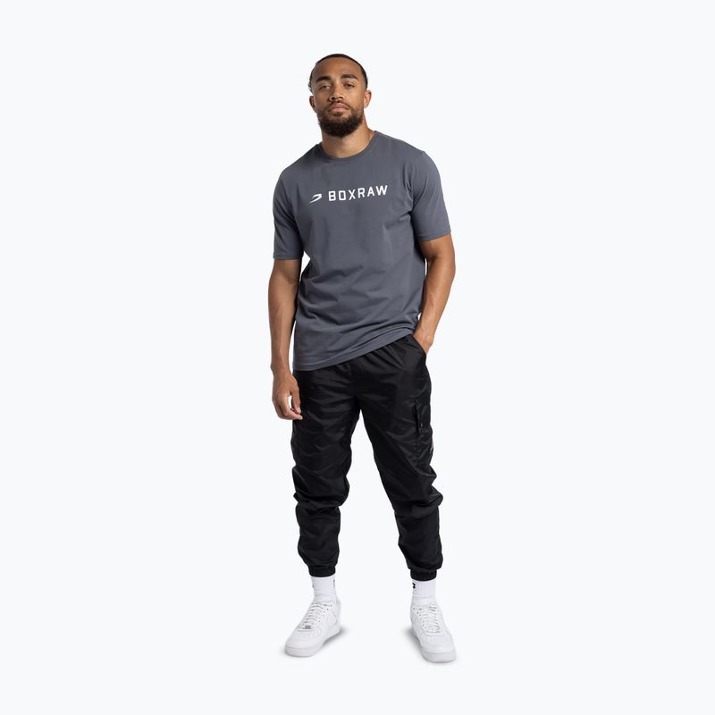 T-shirt da uomo Boxraw A.B.C. charcoal 2