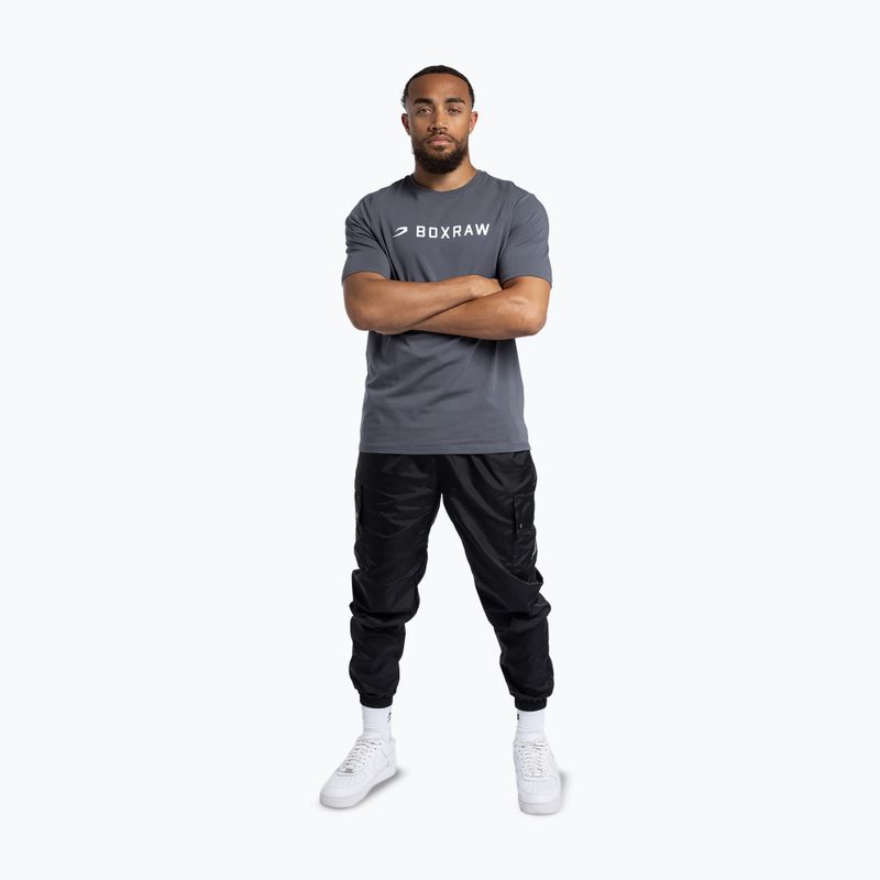 T-shirt da uomo Boxraw A.B.C. charcoal 7