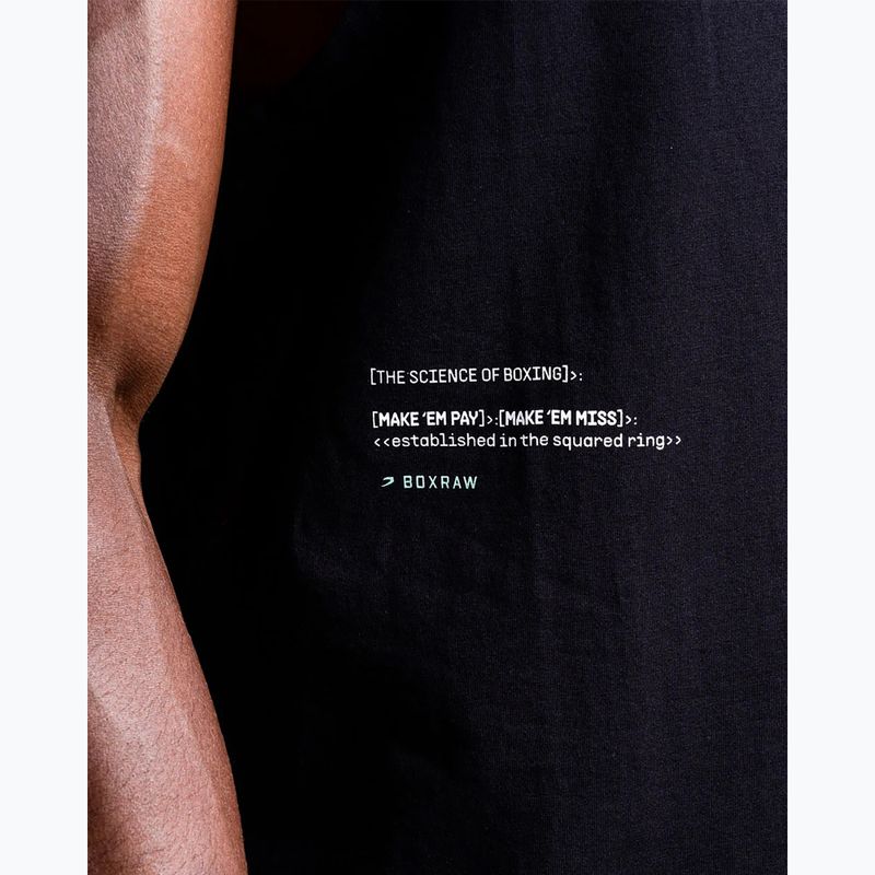 T-shirt da uomo BOXRAW Make 'Em Miss Muscle black 8