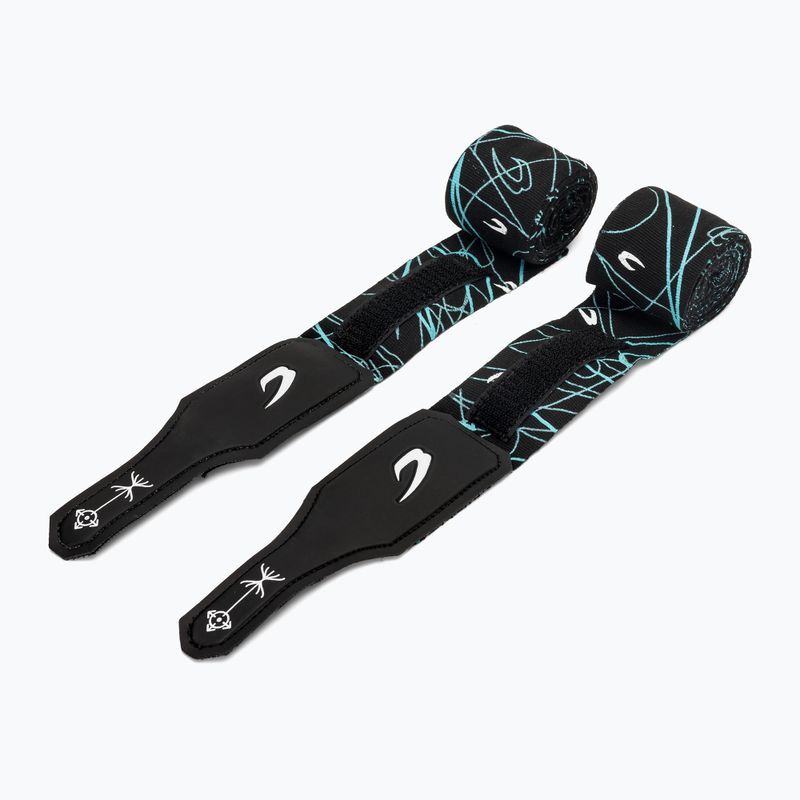 Bende da boxe BOXRAW Dyscyplined Thought Hand Wraps 450 cm black 2