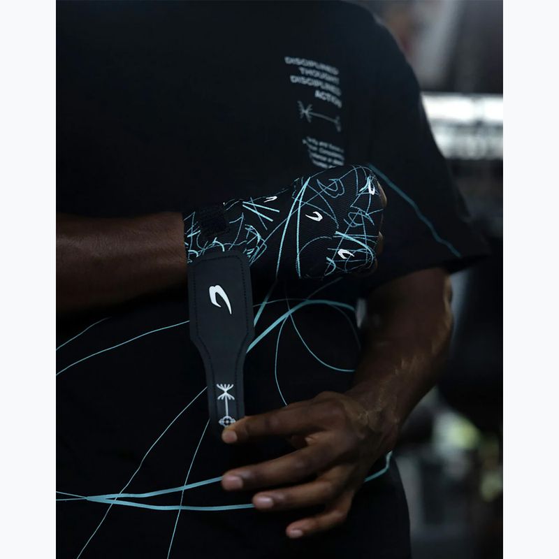 Bende da boxe BOXRAW Dyscyplined Thought Hand Wraps 450 cm black 7