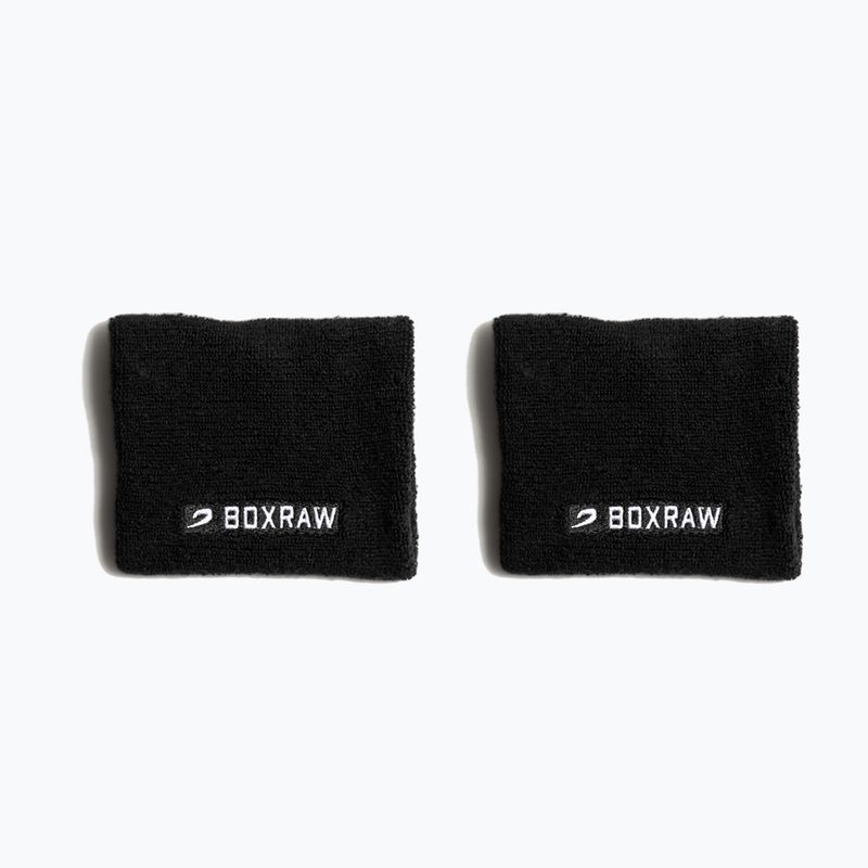 Fasce da polso in spugna BOXRAW Sweats 2 pcs. black