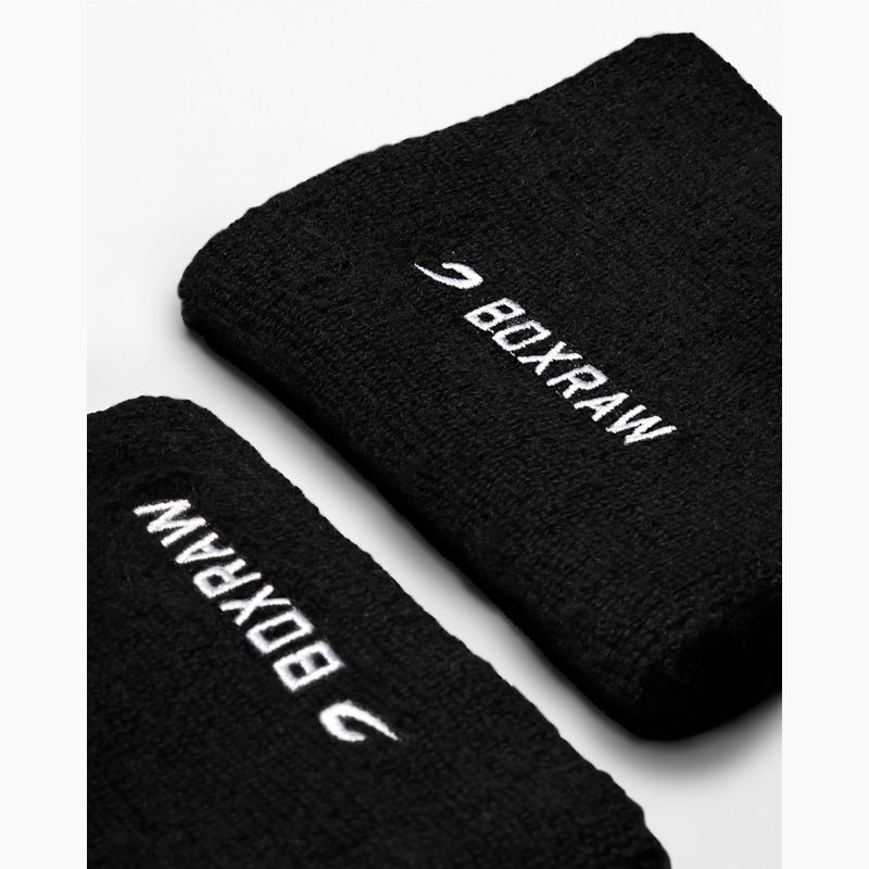 Fasce da polso in spugna BOXRAW Sweats 2 pcs. black 2