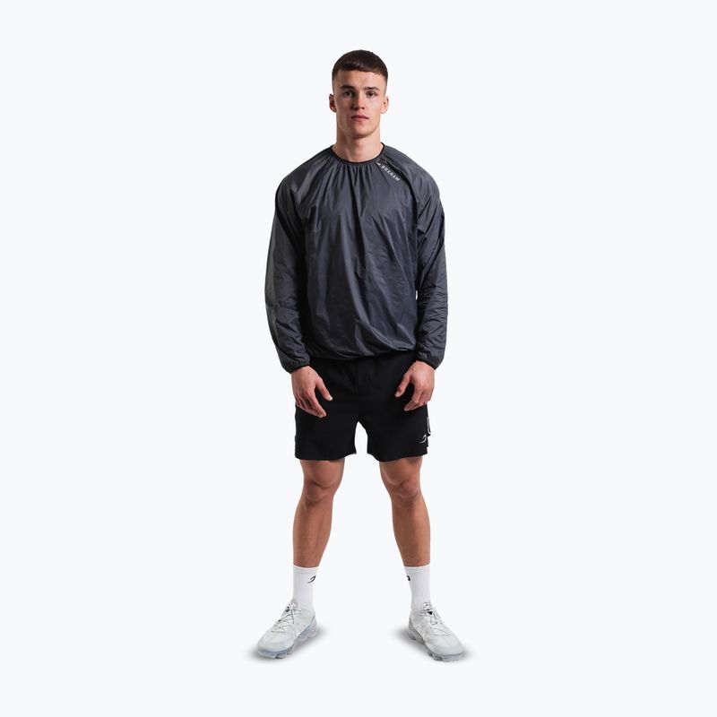 Felpa da uomo Boxraw Genaro Sweatshirt charcoal 2